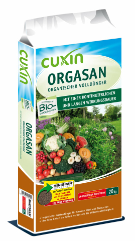 CUXIN DCM Orgasan 20 kg | Organischer Volldünger