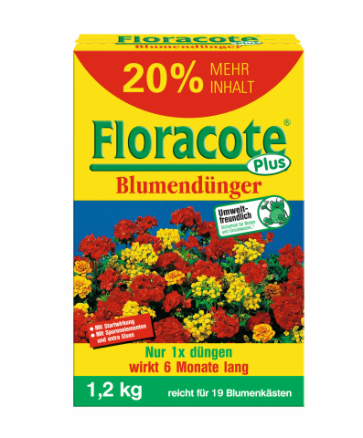 COMPO Floracote plus Blumendünger 1,2kg
