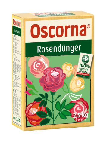 OSCORNA Rosendünger 2,5 kg | Spezialdünger