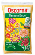 OSCORNA Blumendünger 1 kg | Beet, Balkon, Grab