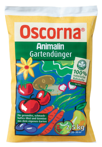 OSCORNA Animalin Gartendünger 2,5 kg | Gemüsedünger