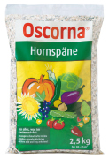 OSCORNA Hornspäne 2,5 kg | Stickstoffdünger