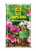 Compo Sana Orchideenerde mit Dünger 5 Liter