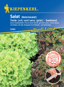 Kiepenkerl Salat Batavia-Mix rot-grüner Saatband 2 x...