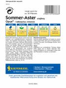 Kiepenkerl Sommer-Aster Opus 1 Portion