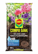 Compo Sana Balkon- und Kübelpflanzenerde 50 Liter